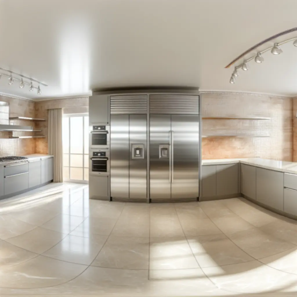 Prémium konyhai berendezések bemutatóterme modern környezetben